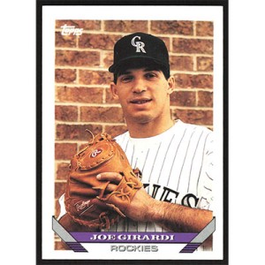 1993 Topps #425 Joe Girardi