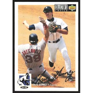 1994 Collector's Choice Silver Signature #110 Chris Gomez