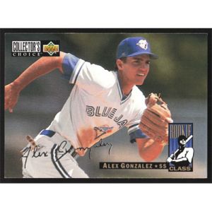 1994 Collector's Choice Silver Signature #8 Alex Gonzalez