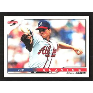 1996 Score #327 Tom Glavine