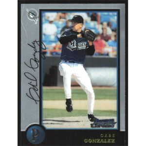 1998 Bowman Chrome #343 Gabe Gonzalez