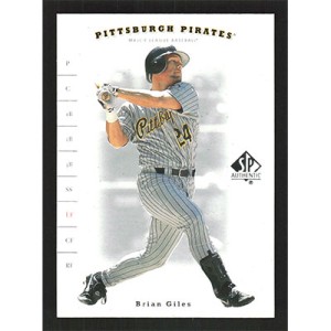 2001 SP Authentic #83 Brian Giles