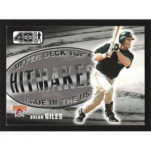 2002 Upper Deck 40-Man #1073 Brian Giles Hitmakers