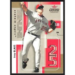 2004 Fleer Genuine Insider #1 Troy Glaus