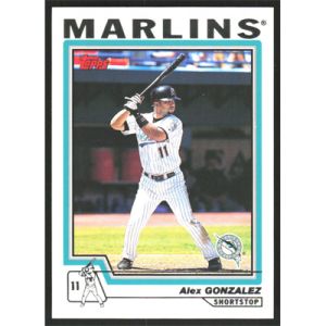 2004 Topps #144 Alex Gonzalez