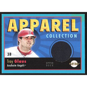 2004 Upper Deck Play Ball Apparel Collection #AC-TG Troy Glaus Jersey