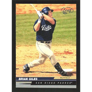 2005 Leaf #162 Brian Giles