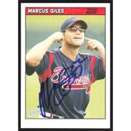 2006 Bazooka #170 Marcus Giles Autographed