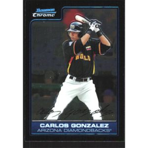 2006 Bowman Chrome Draft Future's Game Prospects #FG43 Carlos Gonzalez