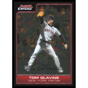 2006 Bowman Chrome #173 Tom Glavine