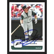2006 Fleer #116 Jonny Gomes Autographed