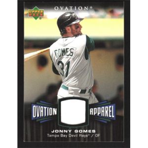 2006 Upper Deck Ovation Apparel #OA-JG Jonny Gomes Jersey