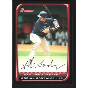2008 Bowman #19 Adrian Gonzalez