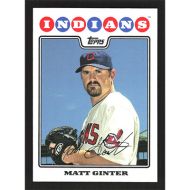 2008 Topps Update #UH54 Matt Ginter