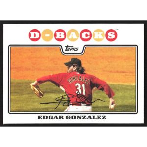 2008 Topps #247 Edgar Gonzalez