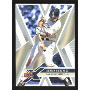 2008 Upper Deck X #80 Adrian Gonzalez