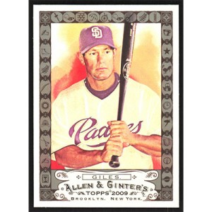 2009 Topps Allen & Ginter Code #129 Brian Giles