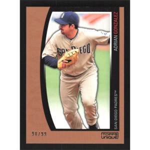 2009 Topps Unique Bronze #135 Adrian Gonzalez