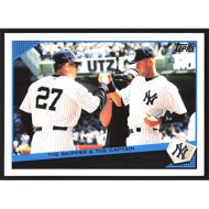 2009 Topps Update #UH69 J. Girardi/D. Jeter Classic Combos Checklist