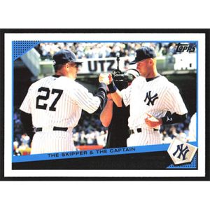 2009 Topps Update #UH69 J. Girardi/D. Jeter Classic Combos Checklist