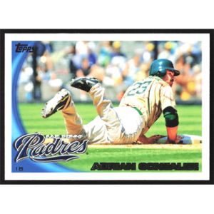 2010 Topps #75 Adrian Gonzalez