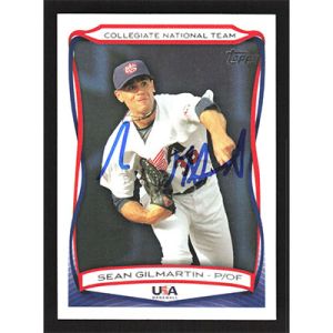 2010 USA Baseball #USA-29 Sean Gilmartin Autographed