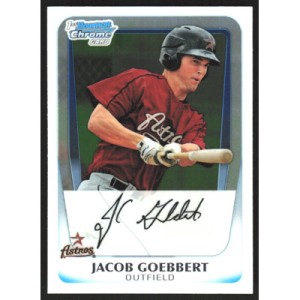 2011 Bowman Chrome Prospects #BCP65 Jacob Goebbert