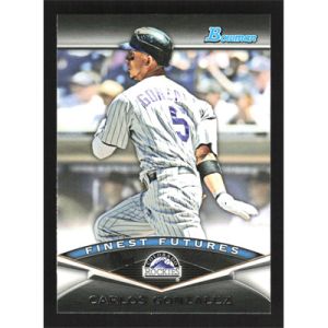 2011 Bowman Finest Futures #FF22 Carlos Gonzalez