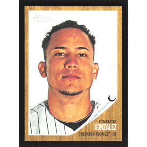 2011 Topps Heritage #373 Carlos Gonzalez