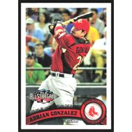 2011 Topps Update #US126 Adrian Gonzalez Home Run Derby