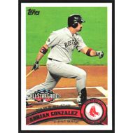 2011 Topps Update #US20 Adrian Gonzalez All-Star