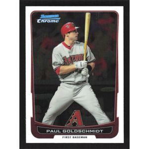 2012 Bowman Chrome #131 Paul Goldschmidt