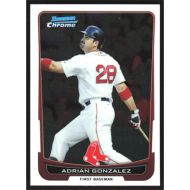2012 Bowman Chrome #181 Adrian Gonzalez