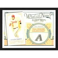 2012 Topps Allen & Ginter What's in a Name #WIN92 Paul Goldschmidt