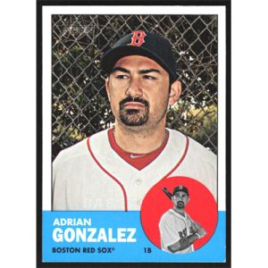 2012 Topps Heritage #285 Adrian Gonzalez
