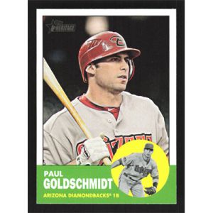 2012 Topps Heritage #441 Paul Goldschmidt SP