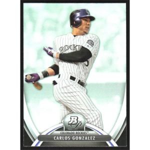 2013 Bowman Platinum #70 Carlos Gonzalez