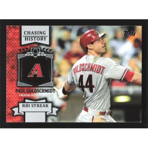 2013 Topps Chasing History #CH-115 Paul Goldschmidt