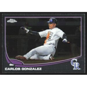 2013 Topps Chrome #131 Carlos Gonzalez