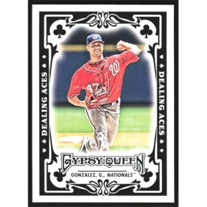 2013 Topps Gypsy Queen Dealing Aces #DA-GG Gio Gonzalez