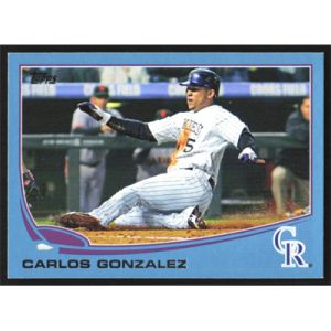2013 Topps Wal-Mart Blue #5 Carlos Gonzalez