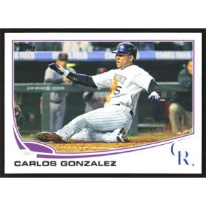 2013 Topps #5 Carlos Gonzalez