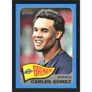 2014 Topps Heritage Blue Border #457 Carlos Gomez SP