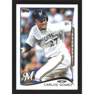 2014 Topps Mini #302 Carlos Gomez