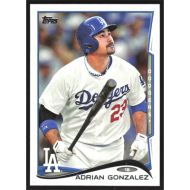 2014 Topps #204 Adrian Gonzalez