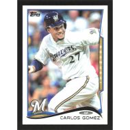 2014 Topps #302 Carlos Gomez