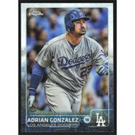 2015 Topps Chrome Refractors #138 Adrian Gonzalez