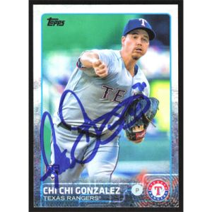 2015 Topps Update #US102 Chi Chi Gonzalez Autographed