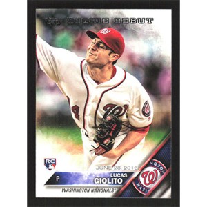 2016 Topps Update #US213 Lucas Giolito Rookie Debut