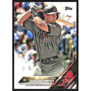 2016 Topps Wal-Mart Holiday Snowflake #HMW3 Paul Goldschmidt